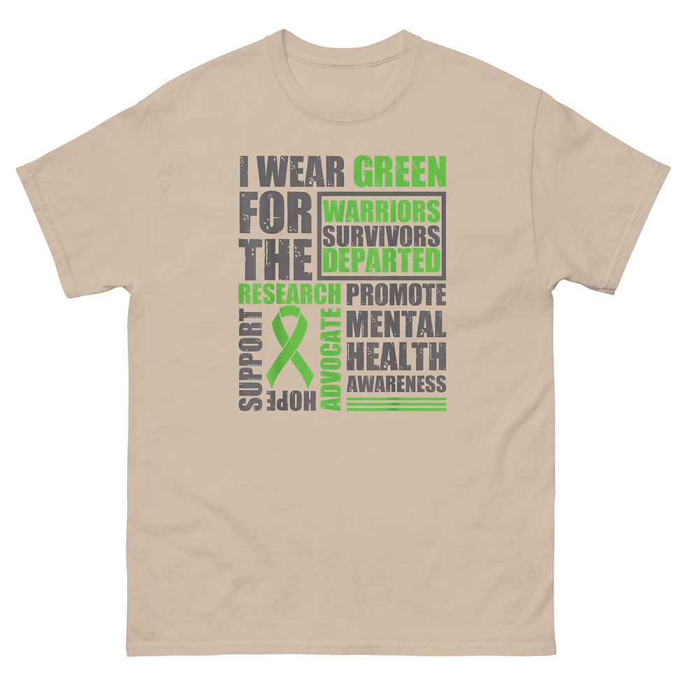 Thumbnail: BASIC TEE SHIRT MENTAL HEALTH 