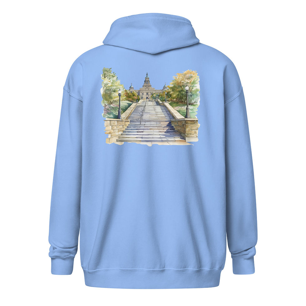 Thumbnail: Unisex heavy blend zip hoodie