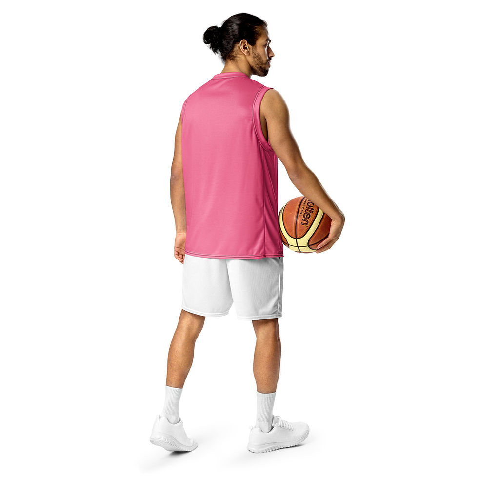 Thumbnail: Recycled unisex basketball jersey