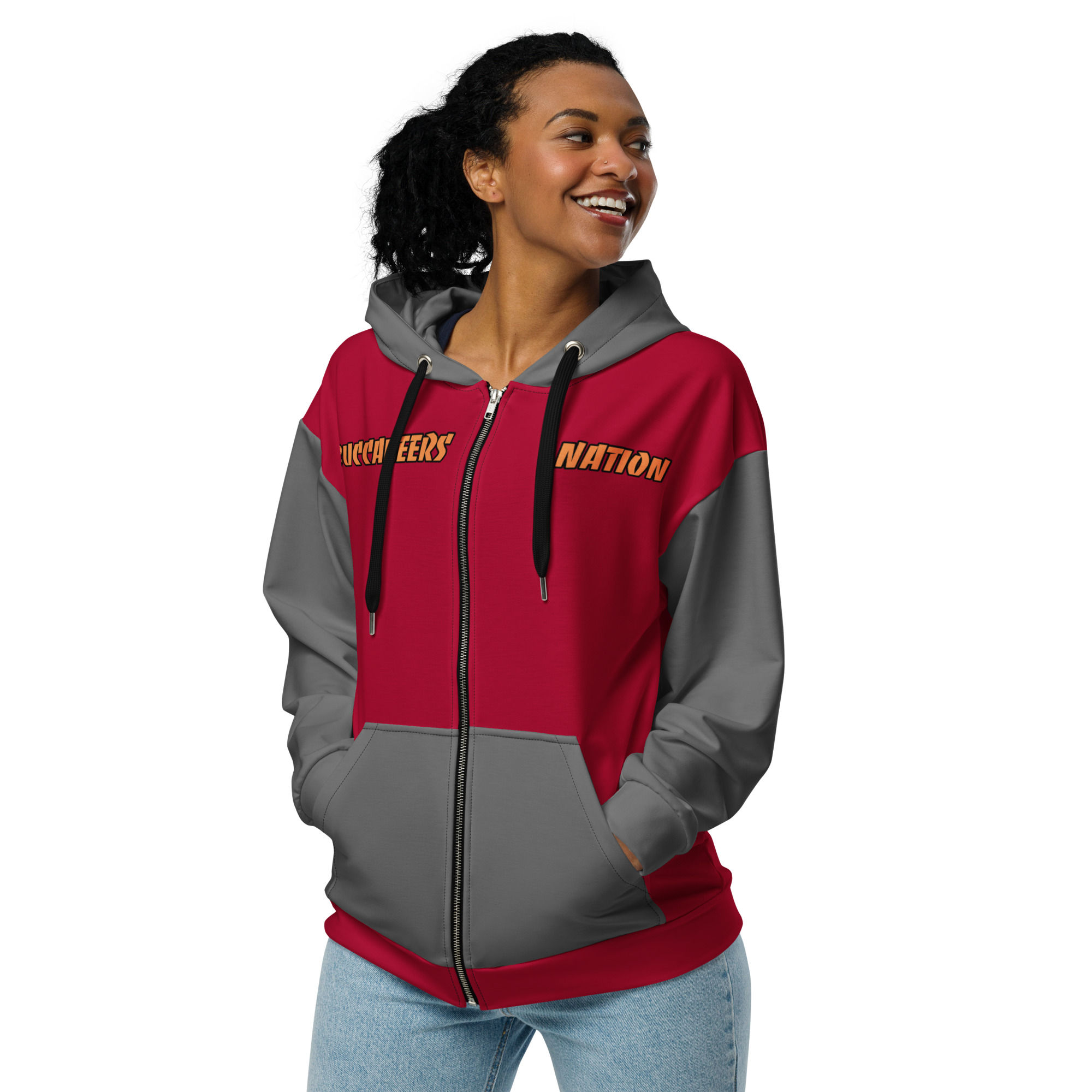 Unisex zip hoodie