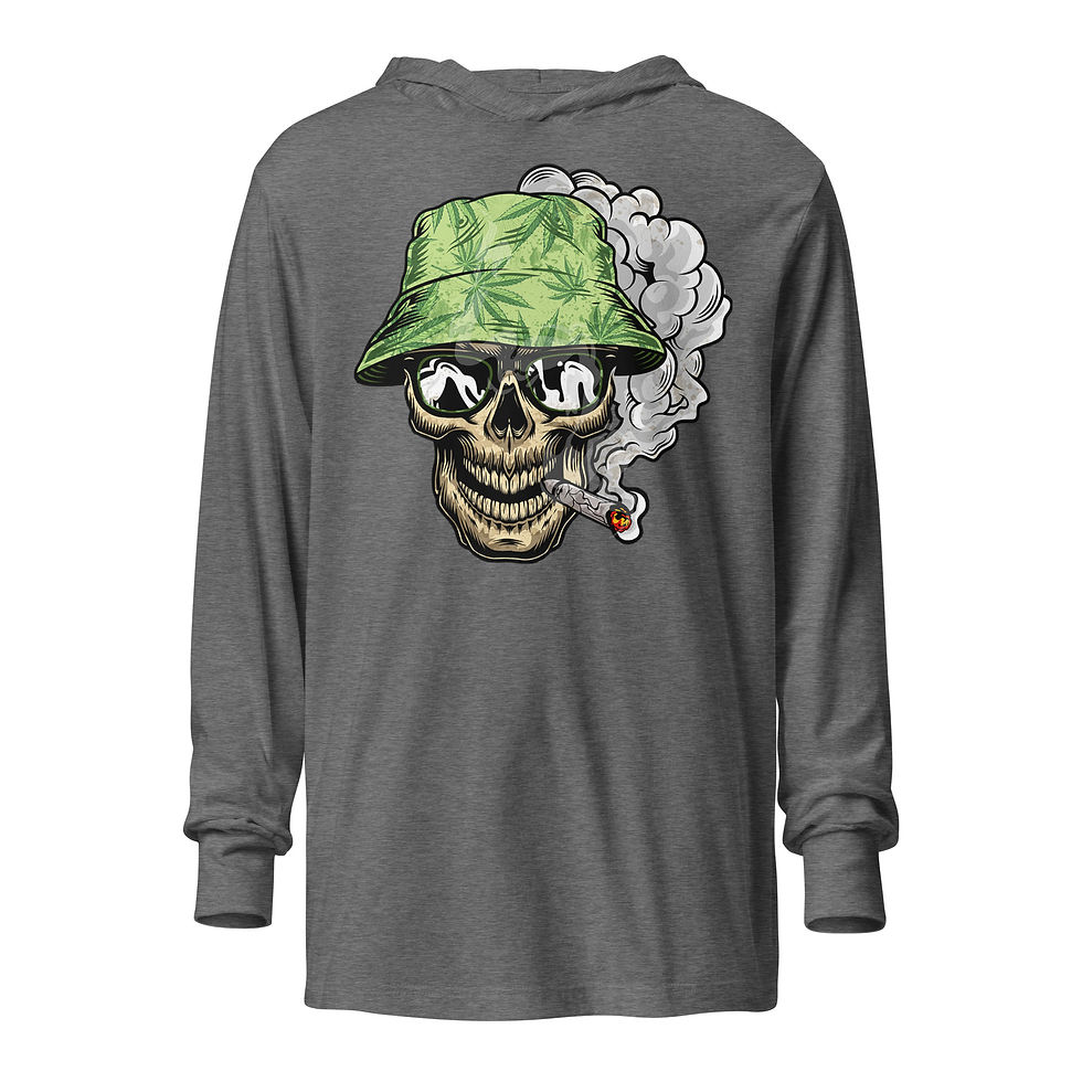 Thumbnail: Hooded long-sleeve tee
