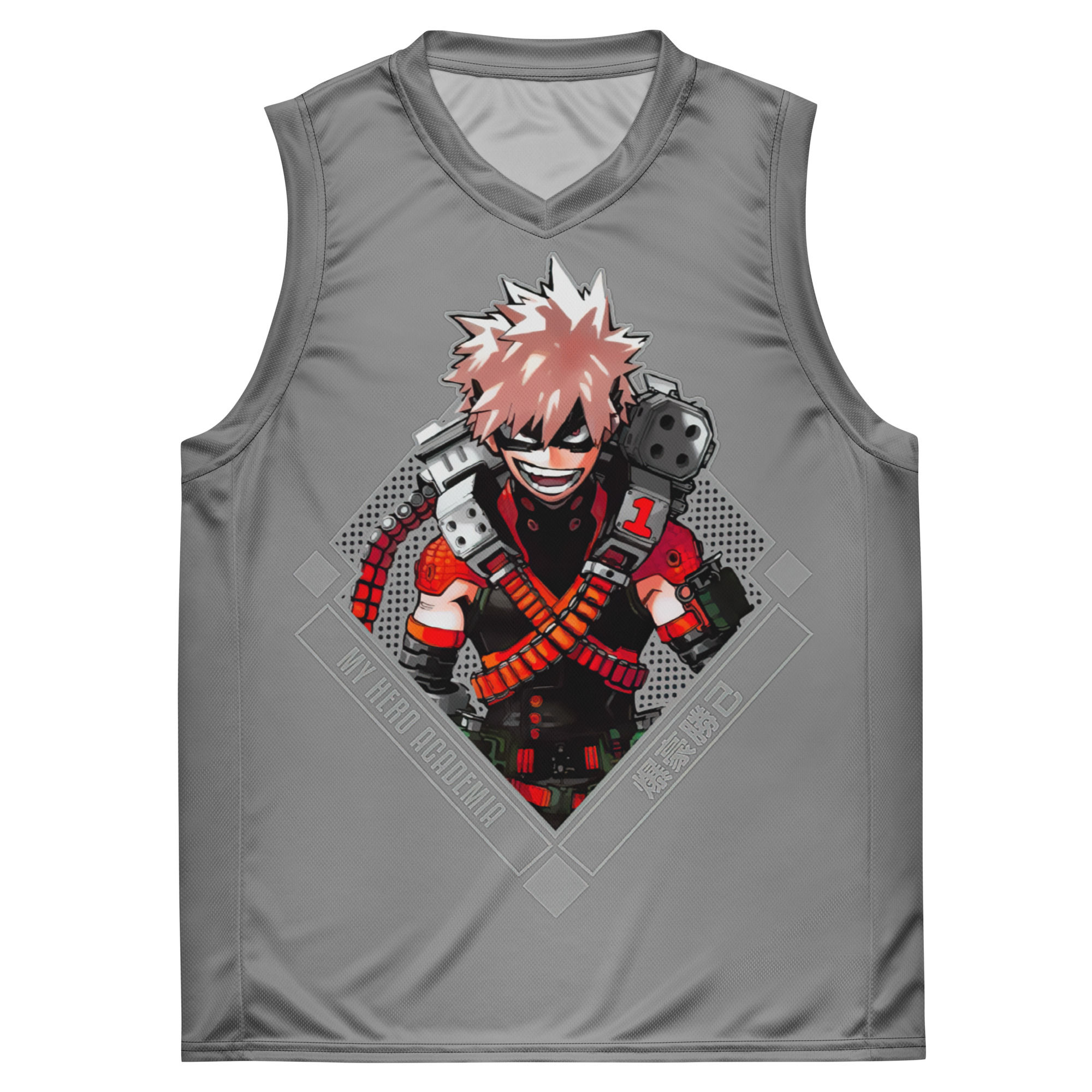 Recycled unisex basketball jersey