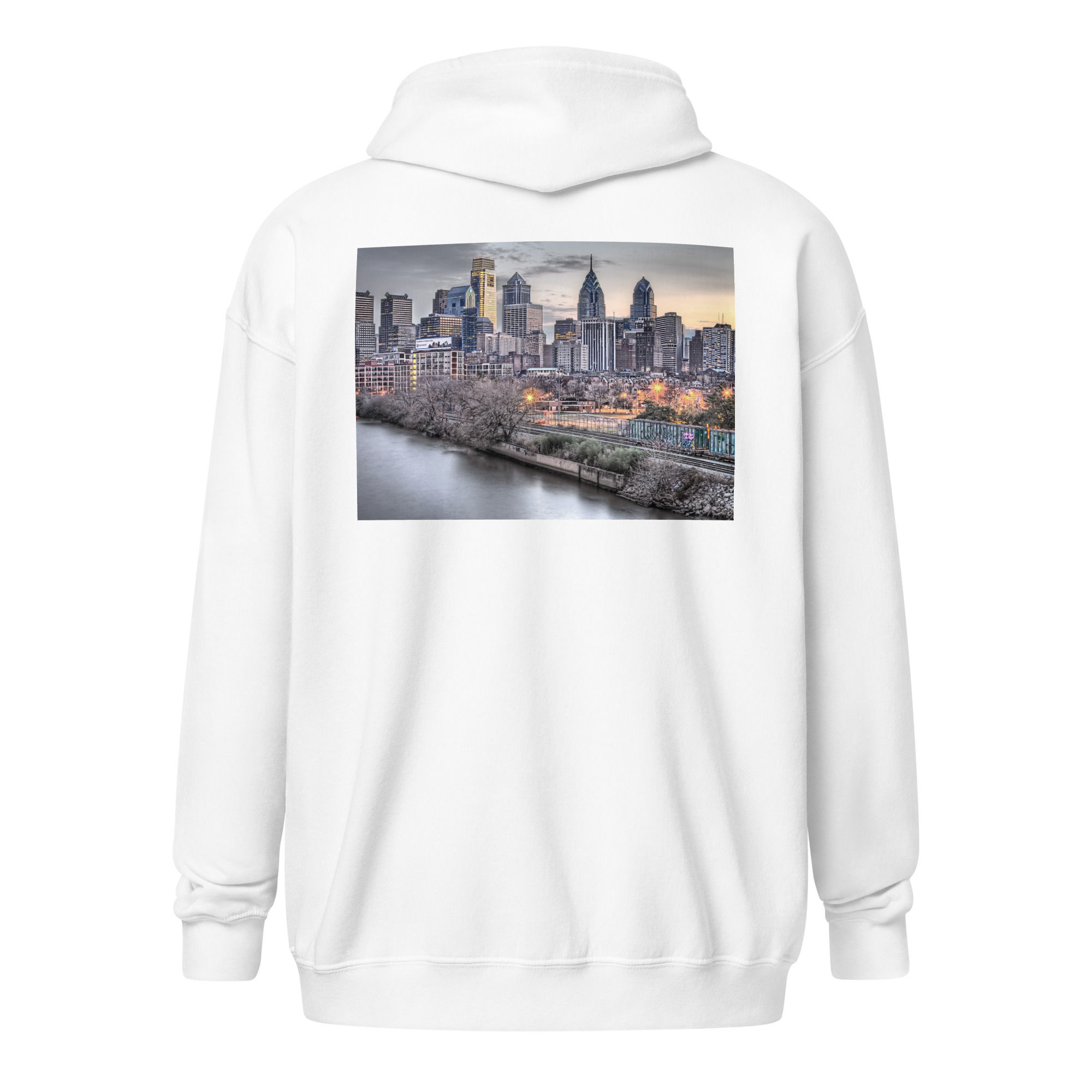 Unisex heavy blend zip hoodie