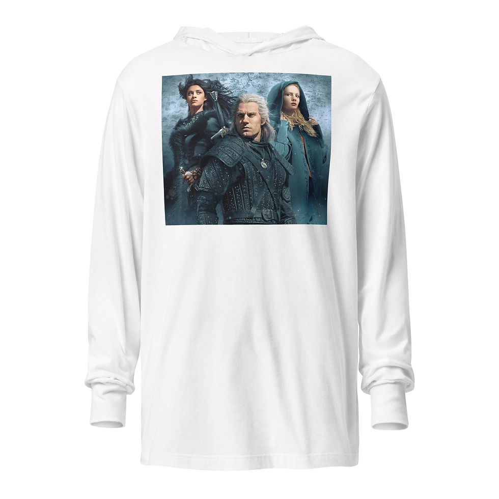 Thumbnail: Hooded long-sleeve tee