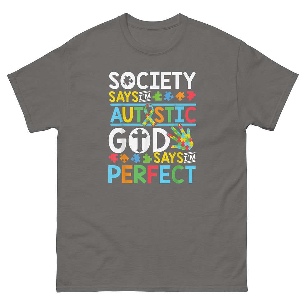Thumbnail: BASIC TEE SHIRT AUTISM/LUPUS