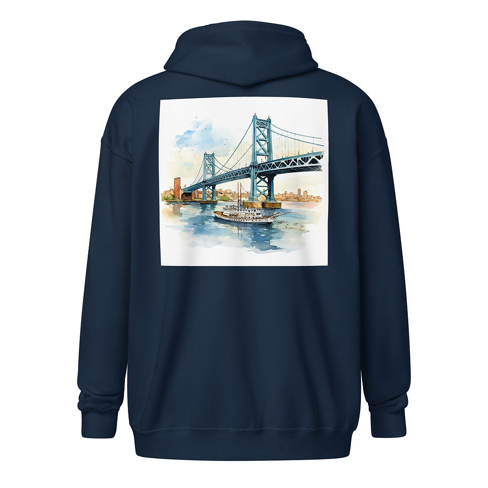 Thumbnail: Unisex heavy blend zip hoodie