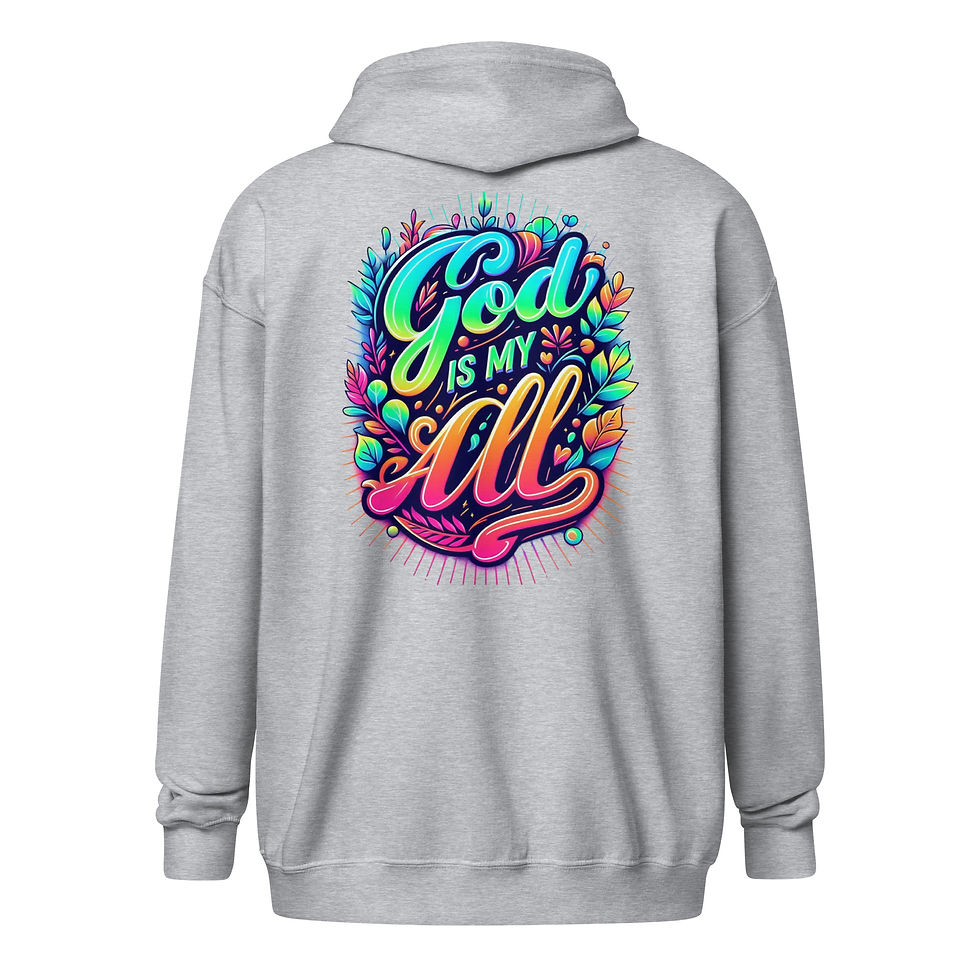 Thumbnail: Unisex heavy blend zip hoodie