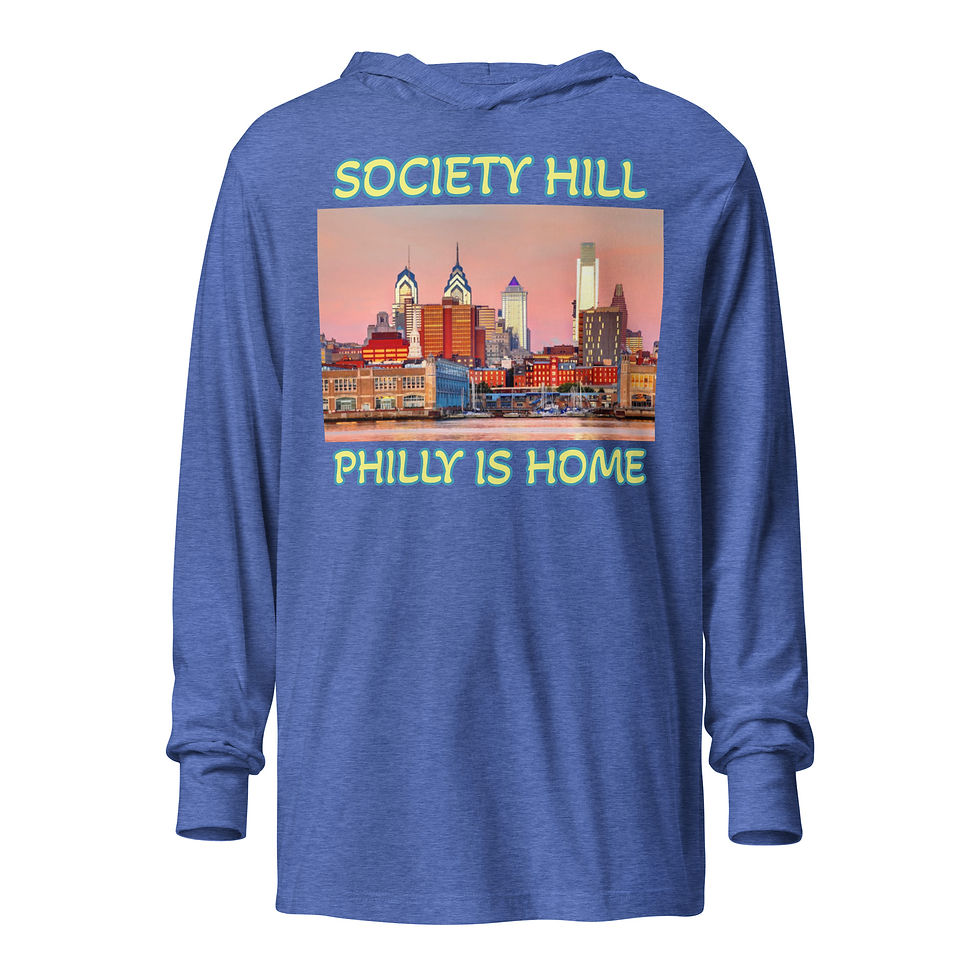 Thumbnail: Hooded long-sleeve tee