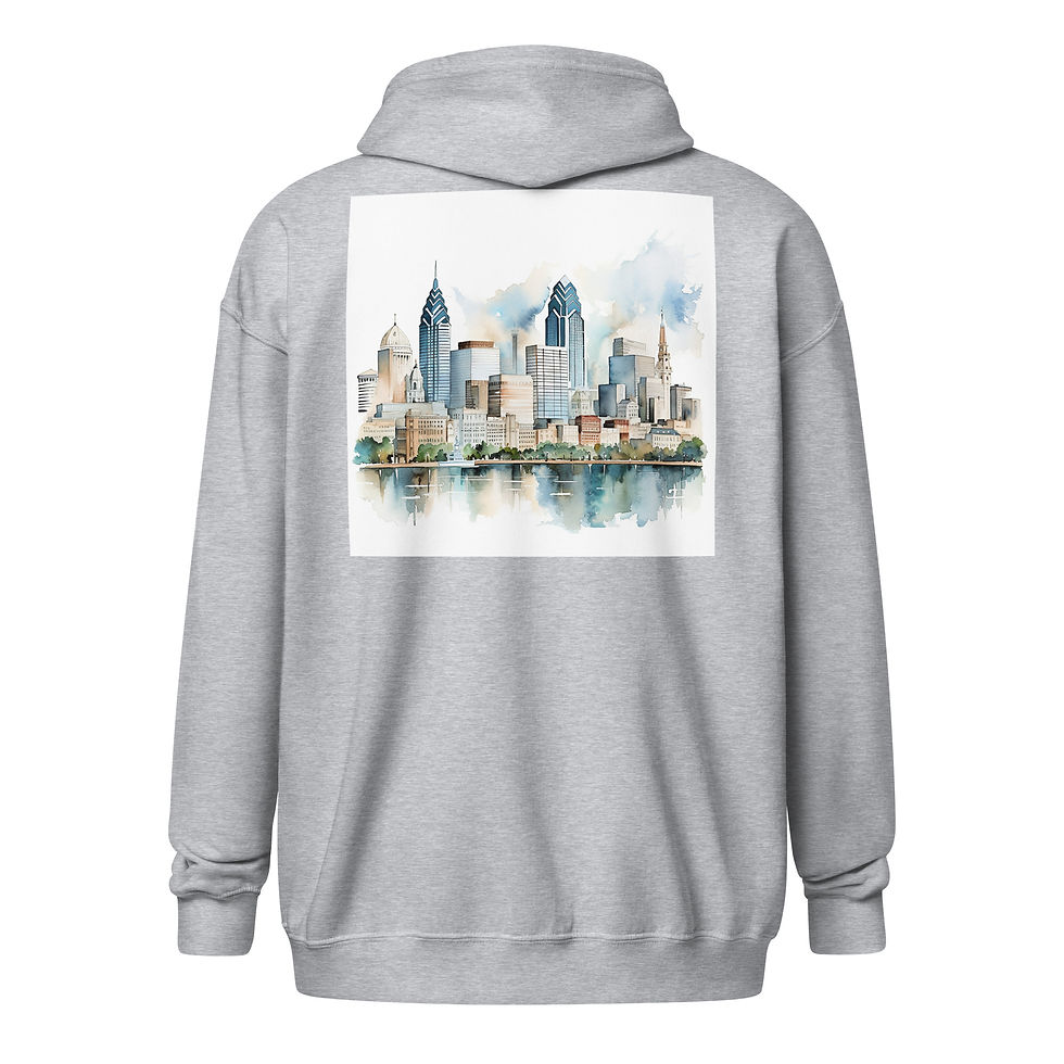 Thumbnail: Unisex heavy blend zip hoodie