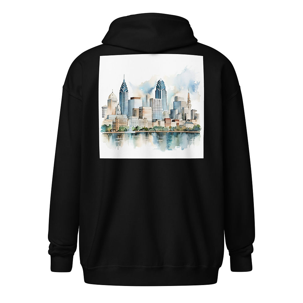 Thumbnail: Unisex heavy blend zip hoodie