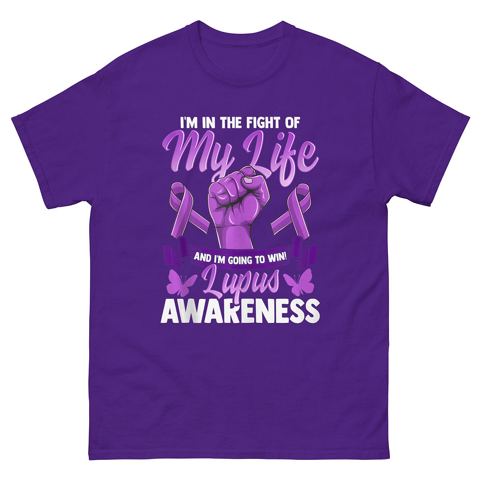 Thumbnail: BASIC TEE SHIRT AUTISM/LUPUS