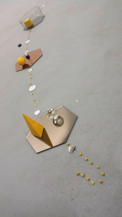 A Thomson 2017 A Garland of Things (After the 'mirror works' by Robert Smithson) Detail 2