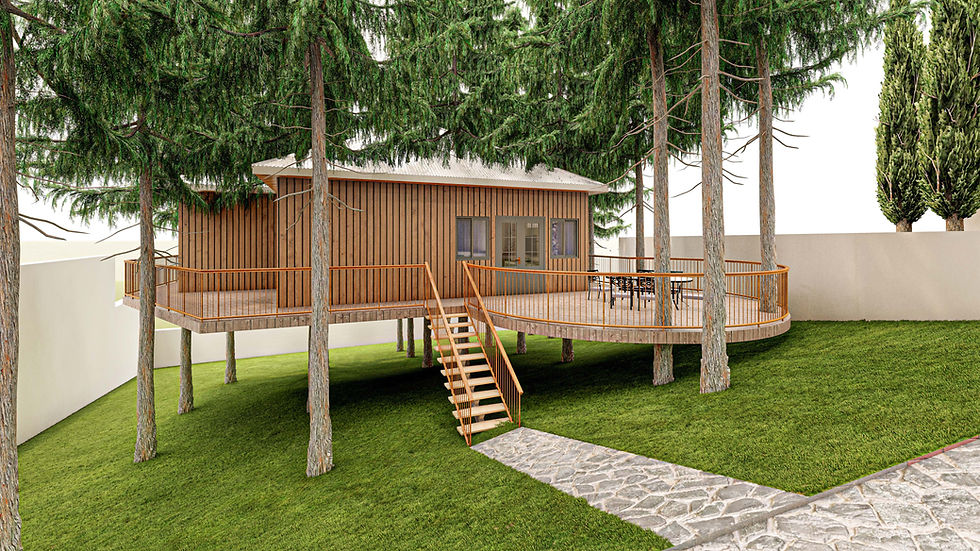 Cabane - Hôtel particulier à BATIE