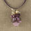 Thumbnail: Flower Vase Necklace - Purple Haze