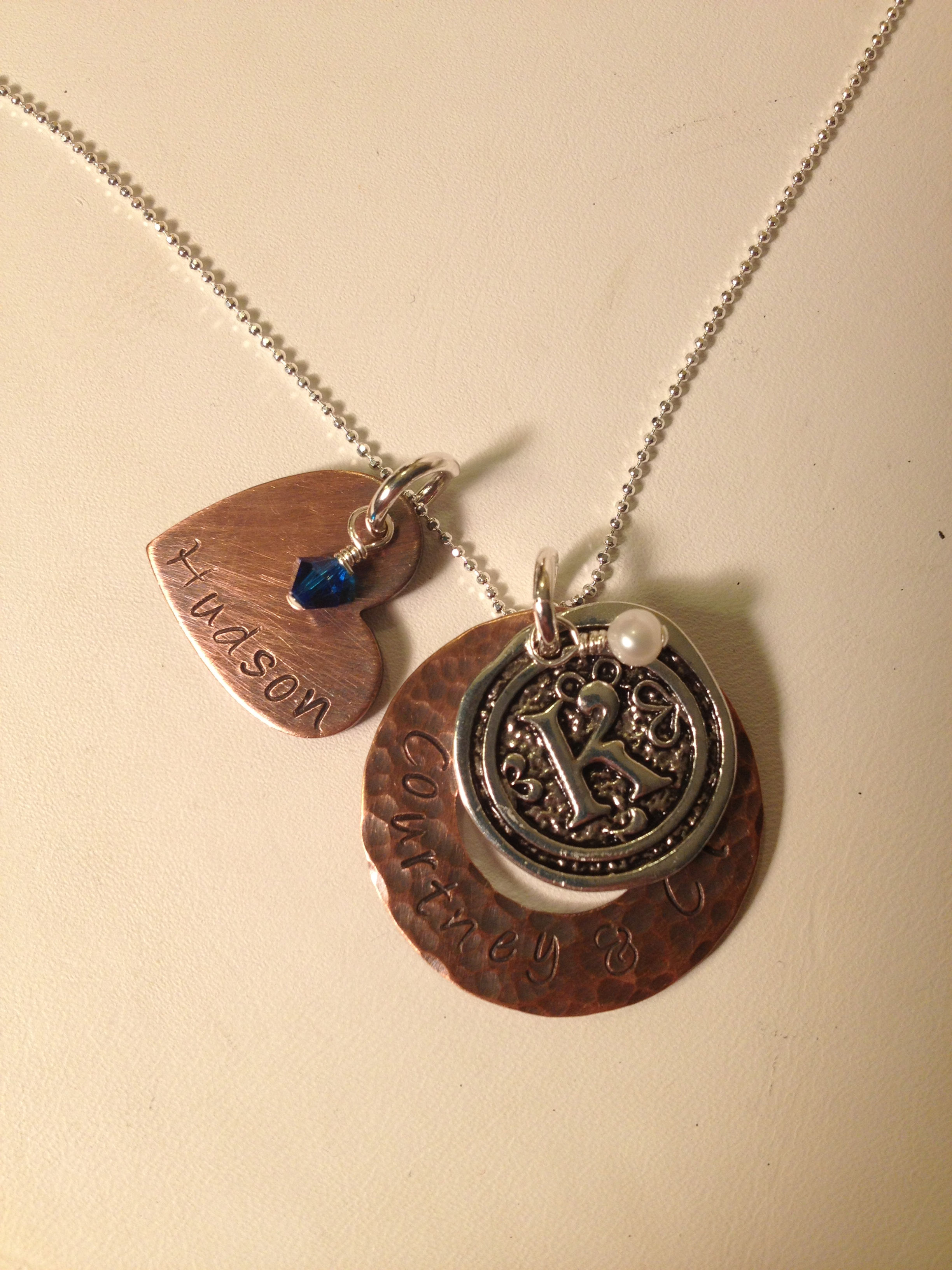 The Sarah with Heart Charm