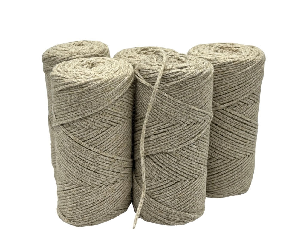 5 x Baumwolle Garn Geflochten 2-3mm