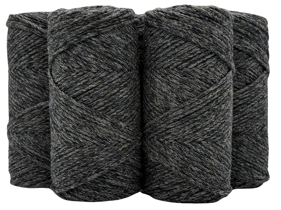 5 x Baumwolle Garn Geflochten 2-3mm