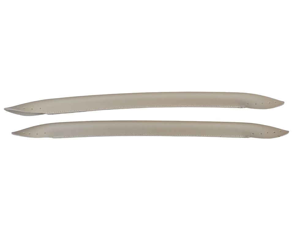 Miniaturbild: PU Leder Taschenrand/Henkel 36 cm mit Silikonkern –Häkeltaschen &amp;
