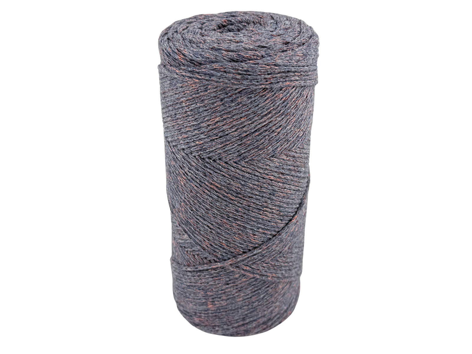 Geflochtenes Glitzer Garn aus  Breite 2-3mm