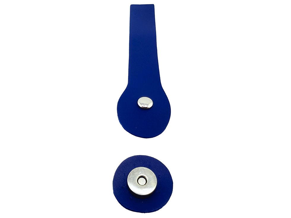 Thumbnail: Riemen mit Magnet Druckknopf PU-Leder Handtasche/Geldbörse