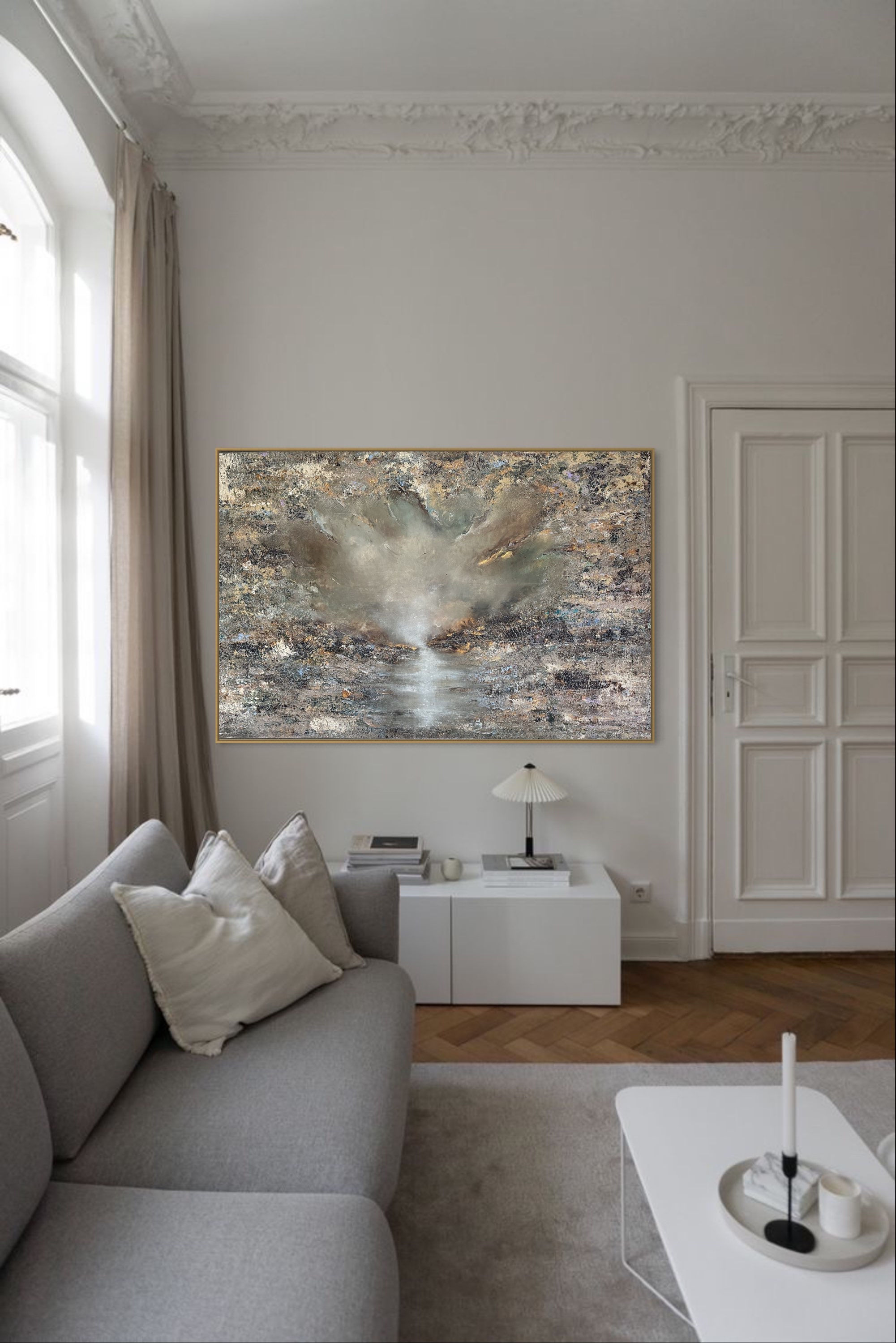 Skymning vid Hagaparken