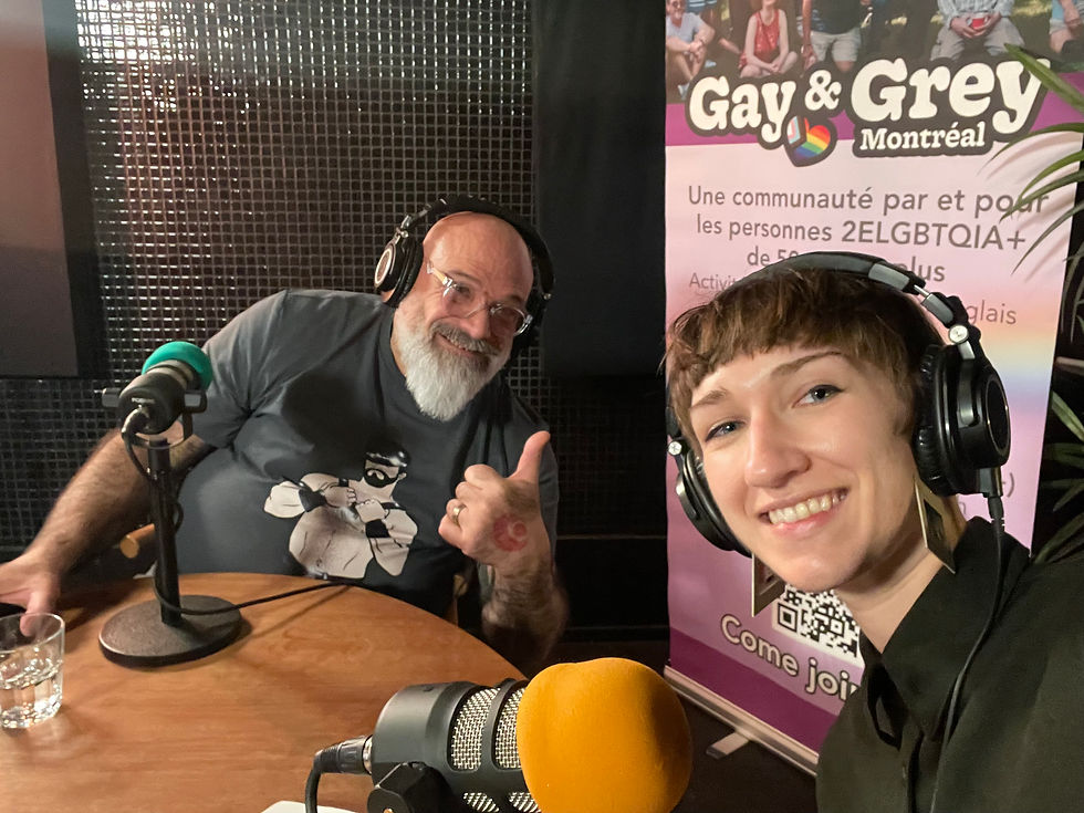 Queer Elders Sharing episode 8 promotional launch 