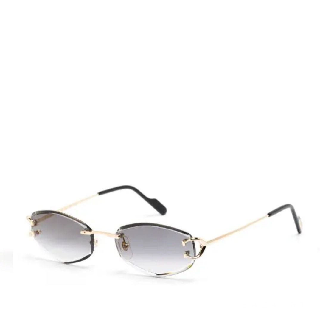 Cartier Eyewear oval-frame sunglasses