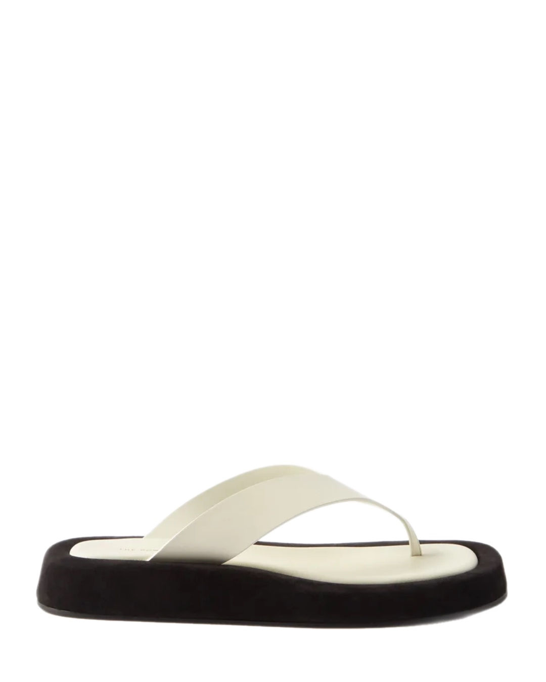The Row Ginza Sandal in Suede