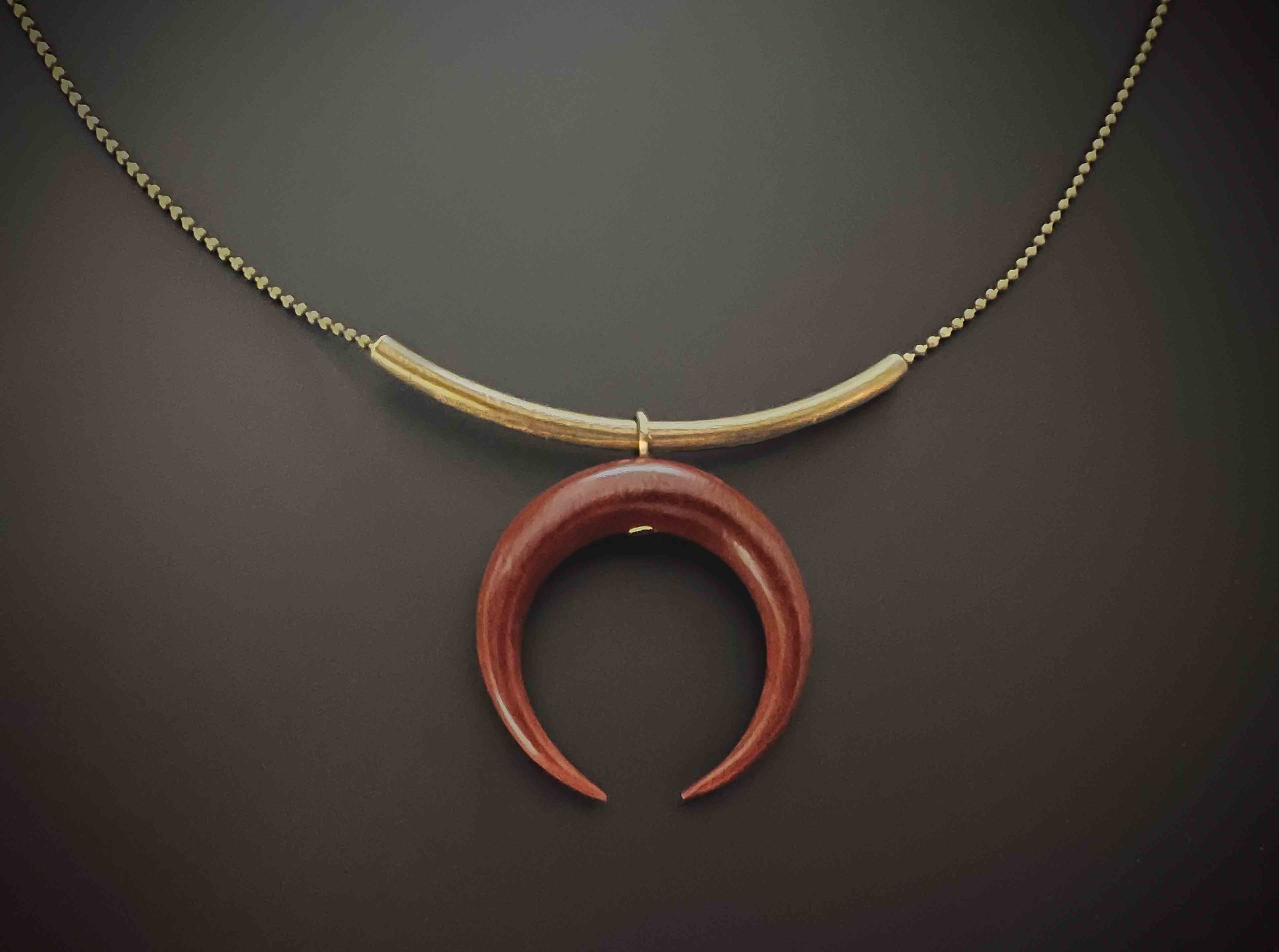 Crescent Moon Choker