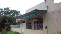 Renovation of front area plus canopy