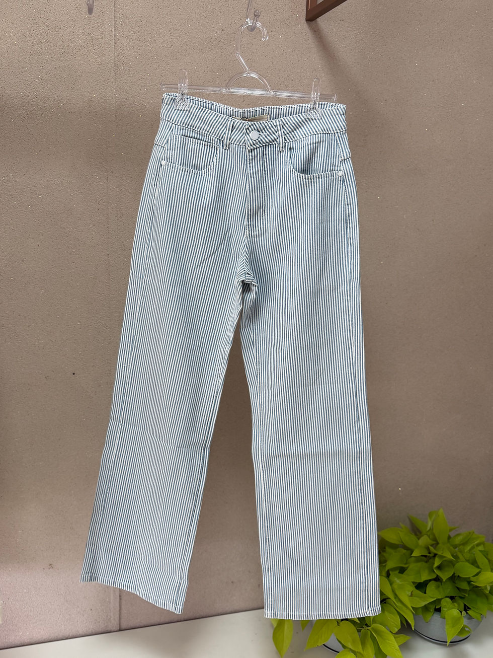 Miniatura: Calça Listrada Jeans Angel 