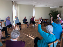 Yoga sur Chaise séniors !