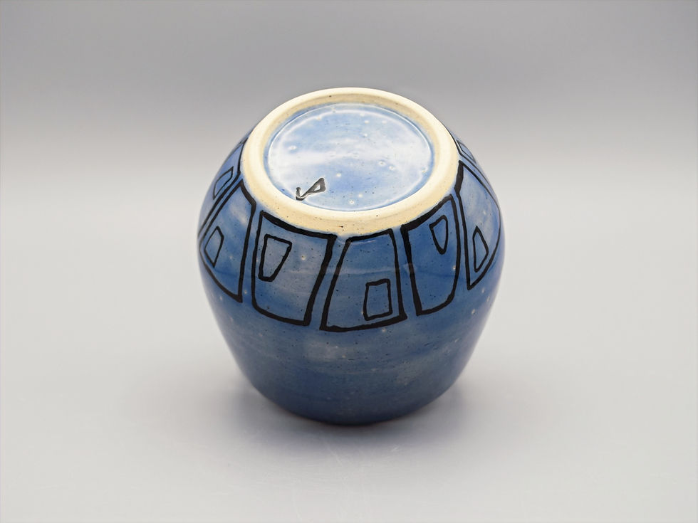 Thumbnail: Geo Blackline Blue Cup