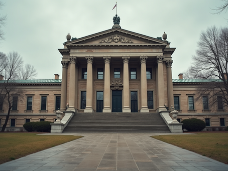 A historic building symbolizing the fight for press freedom