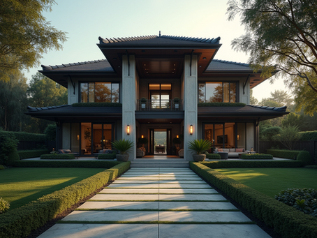 A luxurious mansion often used for money laundering
