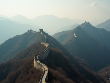 The Great Wall of China, a symbol of defense against invasions