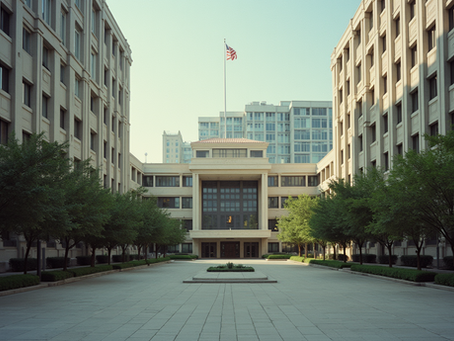 The Watergate office complex, a significant site in American political history.