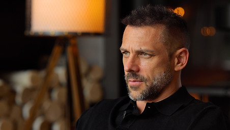 Sean Gregory speaking on camera, Discussions series