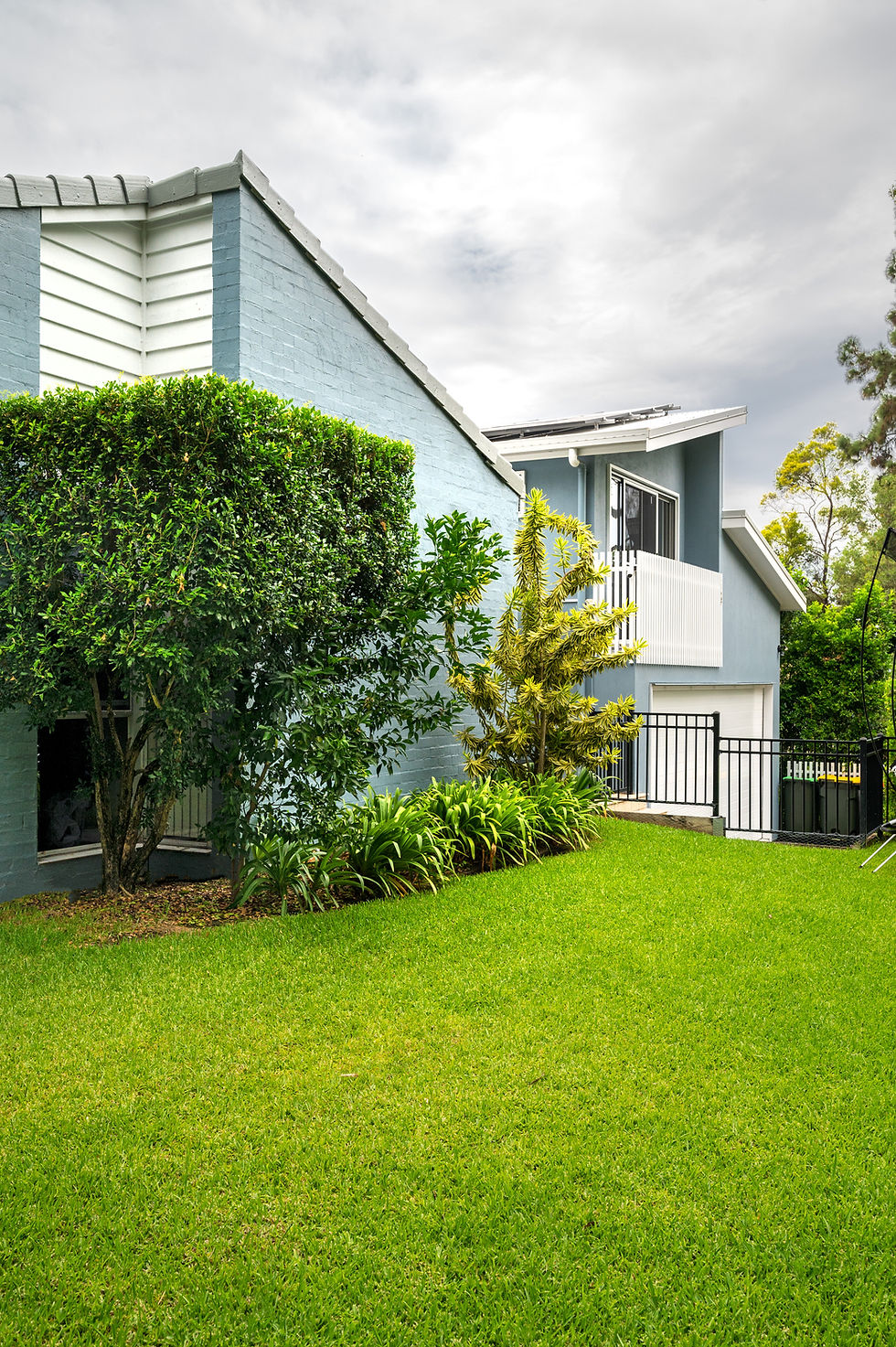 view from front yard