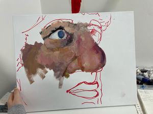 Abstract Portrait Paintings
