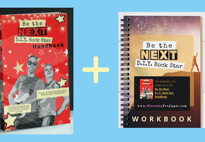 Be the NEXT D.I.Y. Rock Star Handbook+Workbook Bundle
