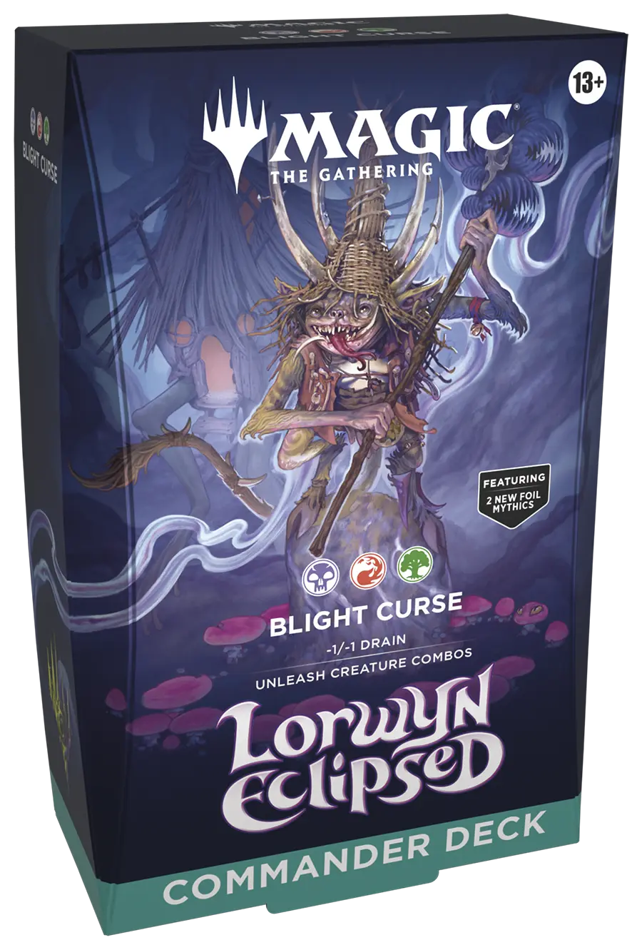 Thumbnail: Magic: The Gathering - Lorwyn Eclipsed Commander Deck - Blight Curse