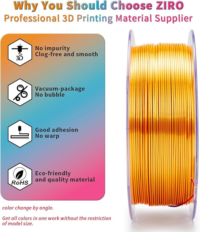 Thumbnail: Metal Blossom - Silk Gradient PLA - 1KG