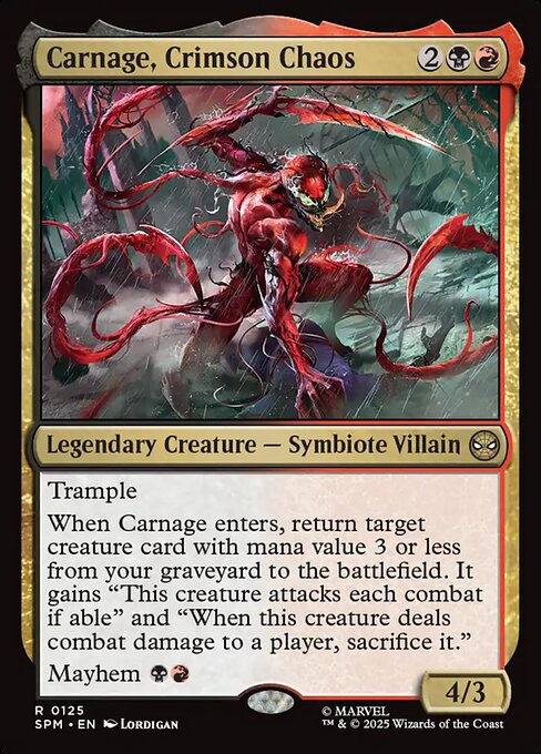 Carnage, Crimson Chaos (125)