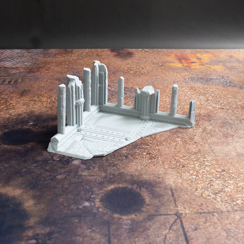 Thumbnail: Gothic Ruins | Scenery / Terrain | 3D Printed | FDM PLA