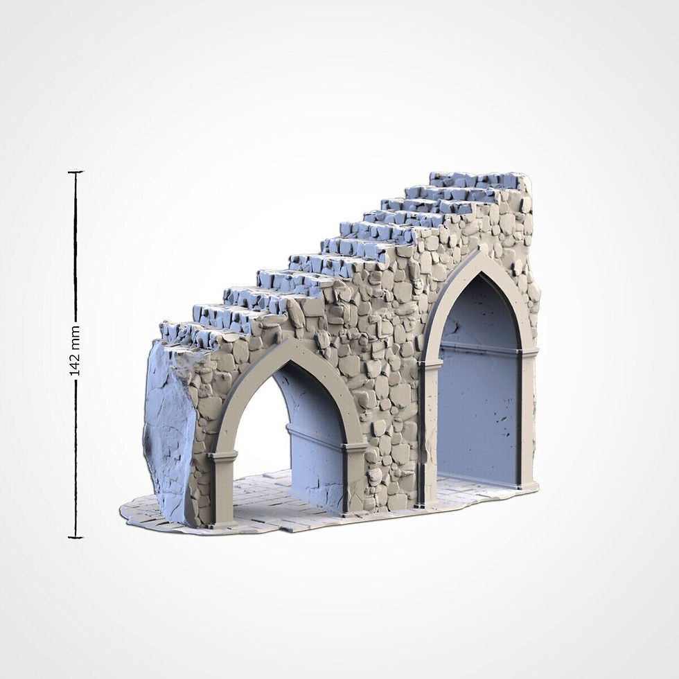 Thumbnail: Majestic Ruins | Scenery / Terrain | 3D Printed | FDM PLA