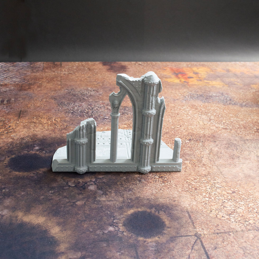 Thumbnail: Gothic Ruins | Scenery / Terrain | 3D Printed | FDM PLA
