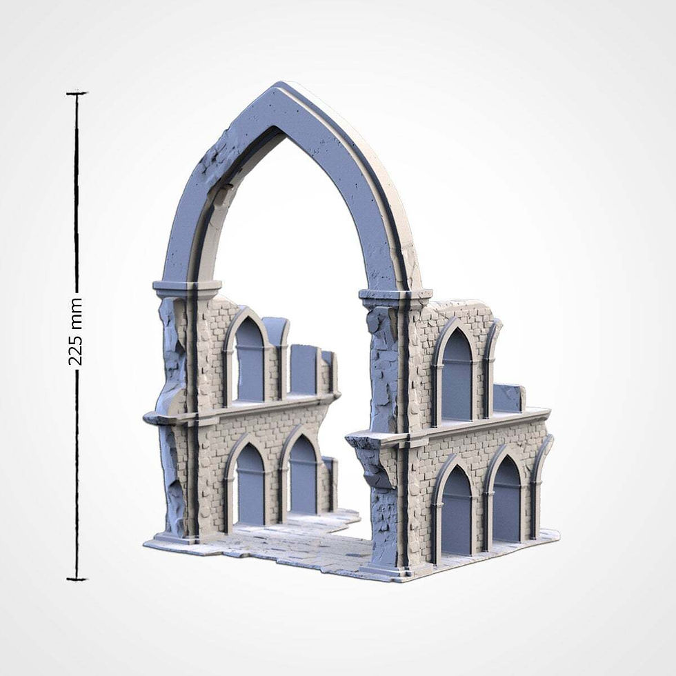 Thumbnail: Majestic Ruins | Scenery / Terrain | 3D Printed | FDM PLA