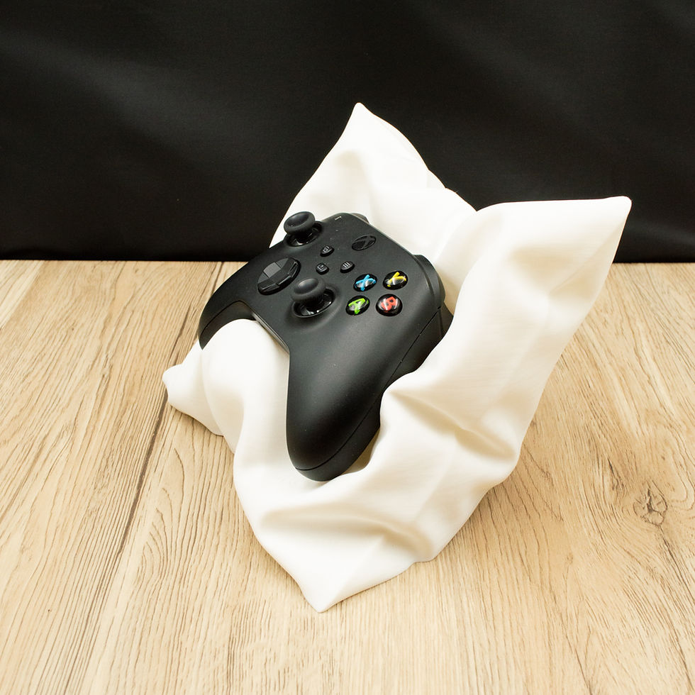 Thumbnail: Cozy Xbox and Switch Pro Pillow Controller Stand