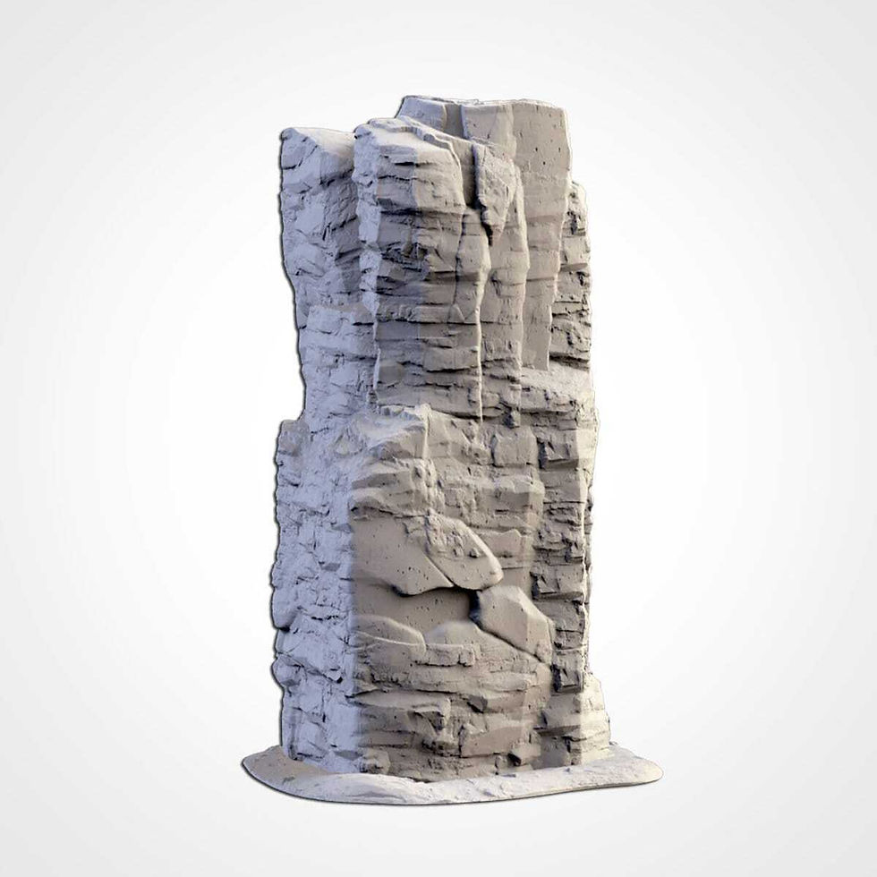 Thumbnail: Rock/ Rocky | Scenery / Terrain | 3D Printed | FDM PLA